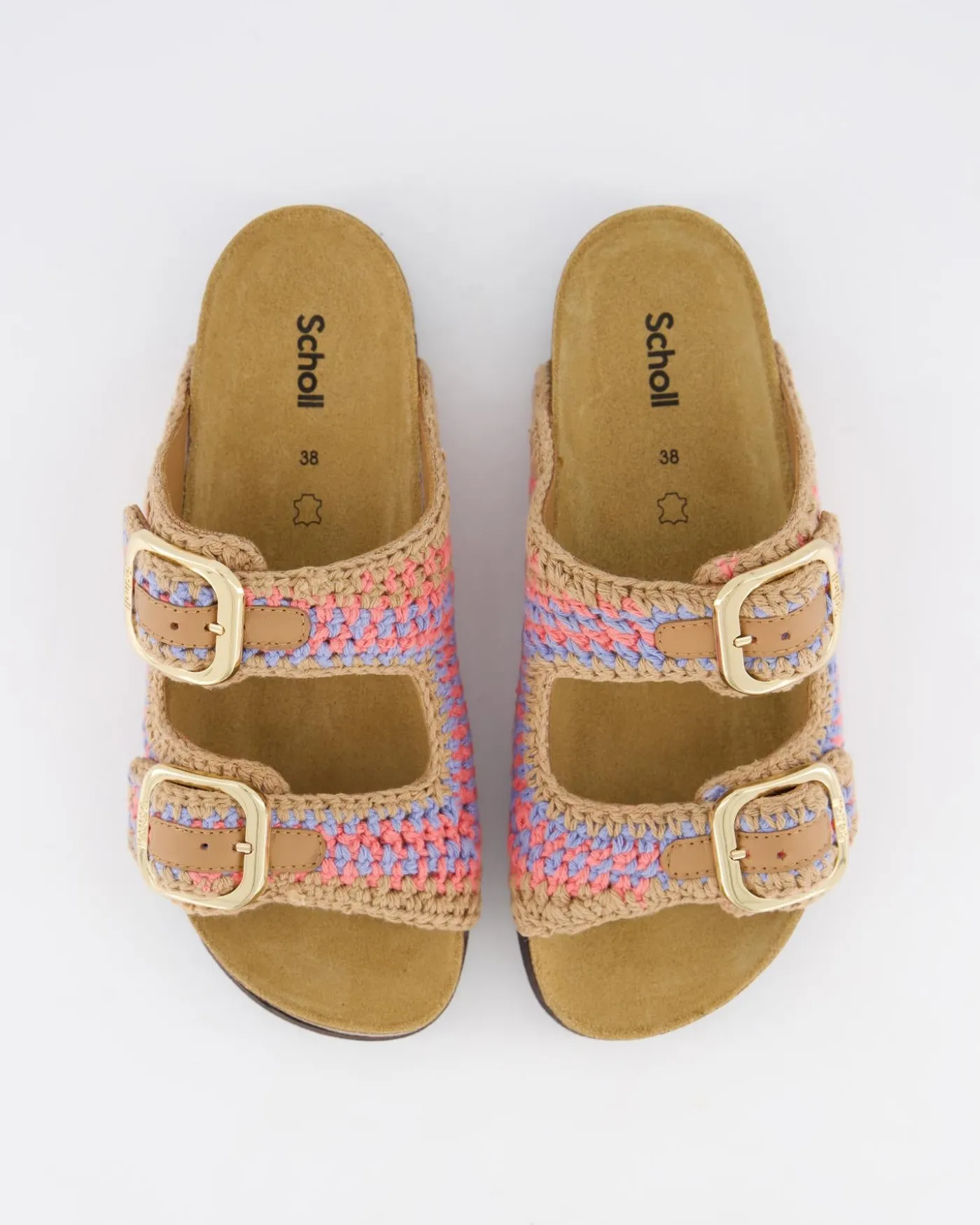 Dames Noelle Slipper Beige/Roze