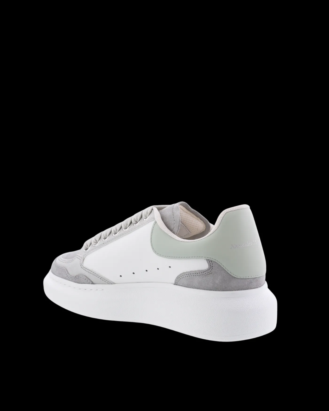 Dames Oversized Sneaker Wit/Grijs