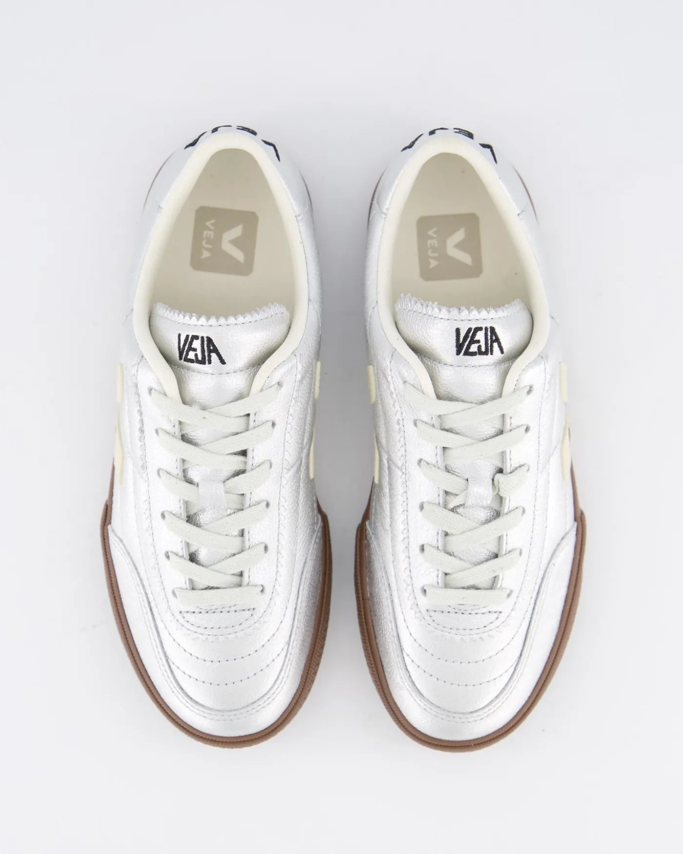 Dames Panenka Leather Metallic