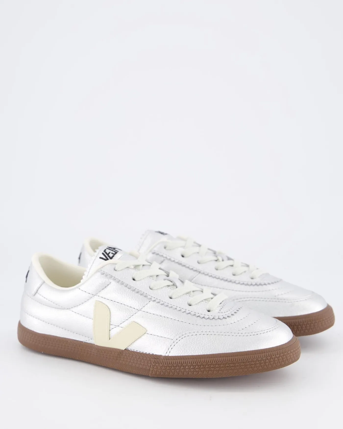 Dames Panenka Leather Metallic