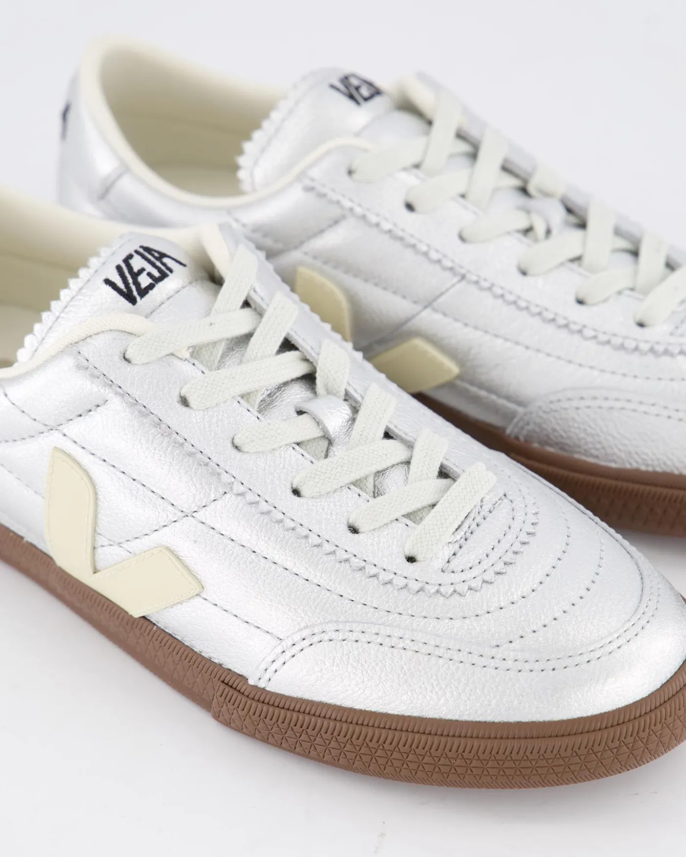 Dames Panenka Leather Metallic