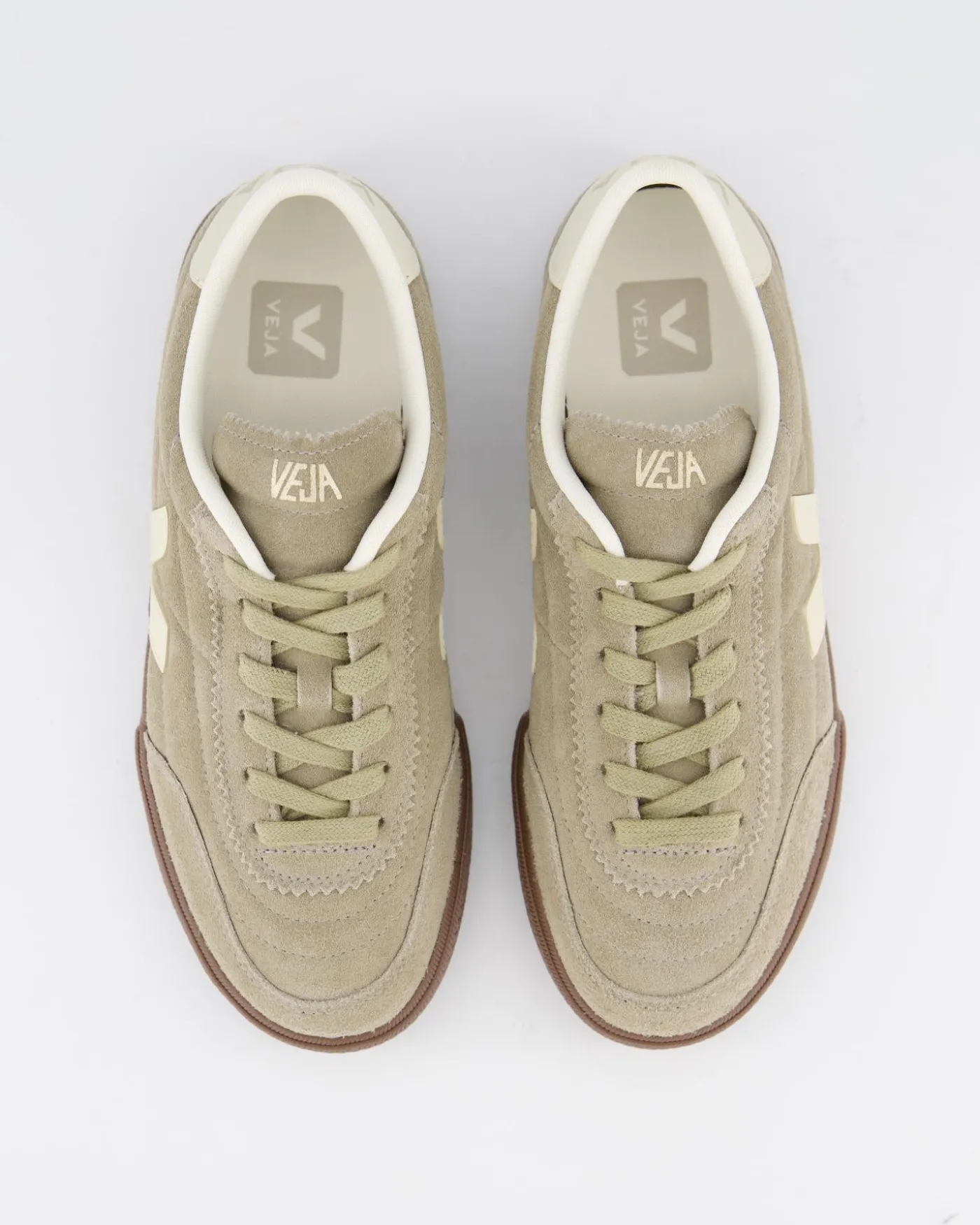 Dames Panenka Suede Sneaker Taupe