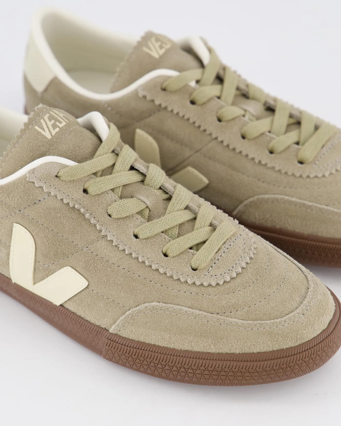 Dames Panenka Suede Sneaker Taupe