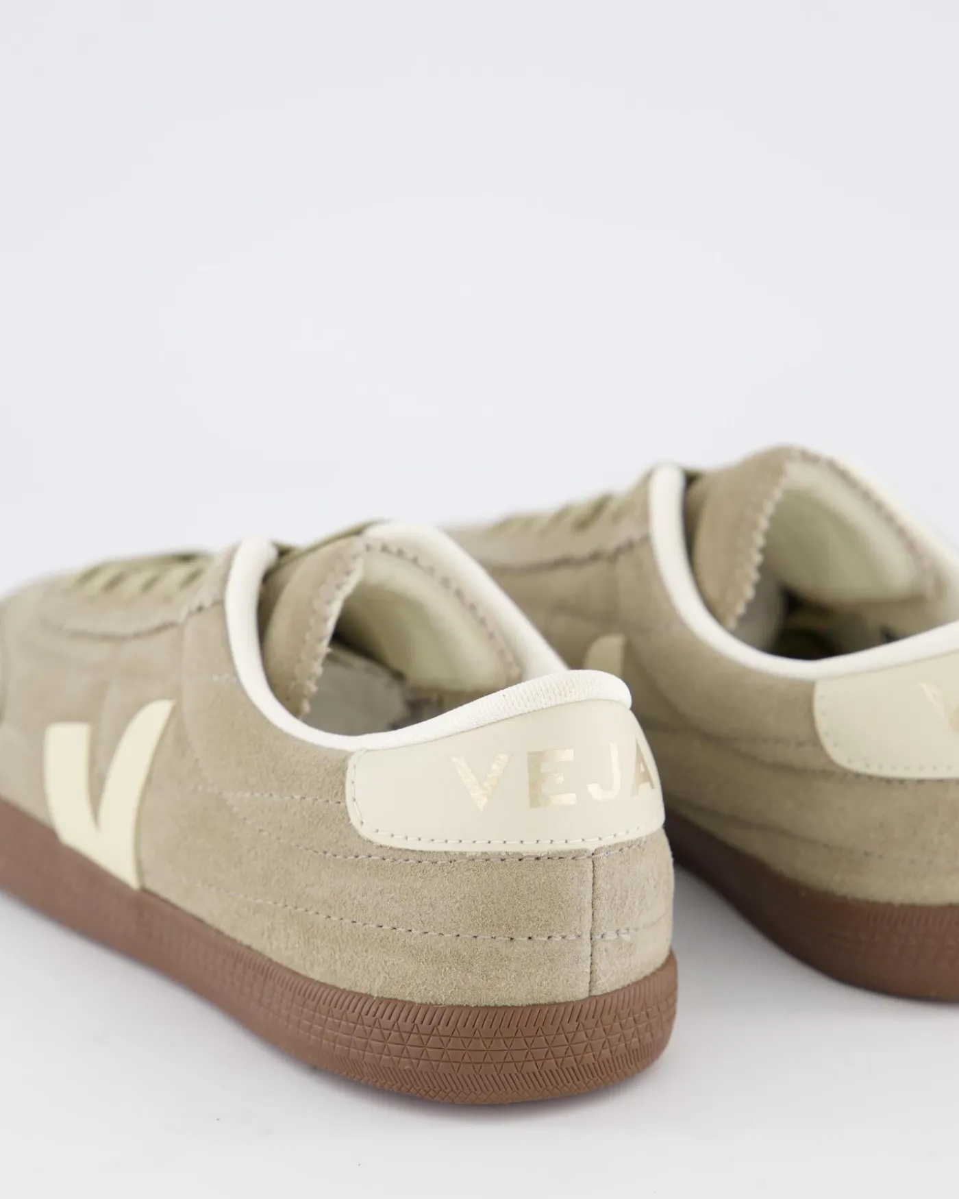 Dames Panenka Suede Sneaker Taupe