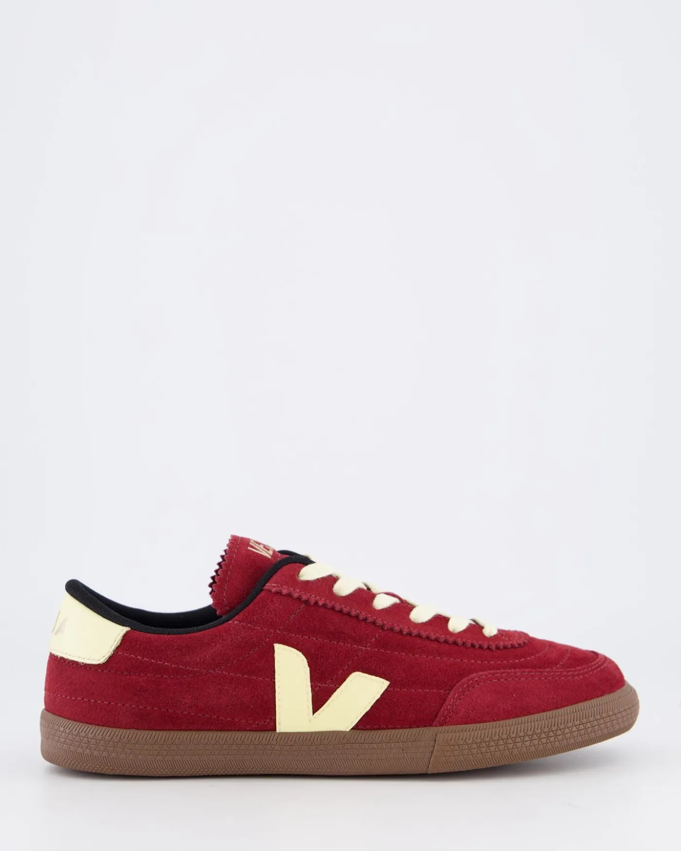 Dames Panenka Suede Sneaker Rood