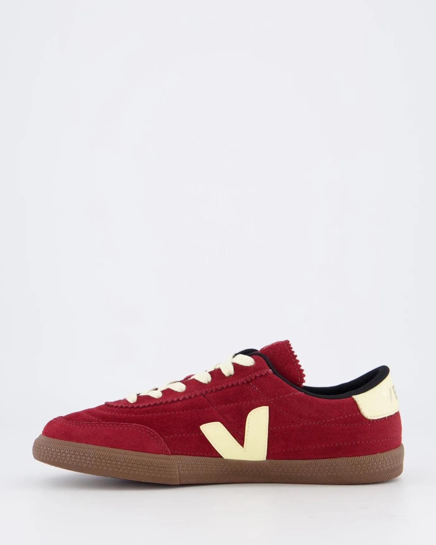 Dames Panenka Suede Sneaker Rood