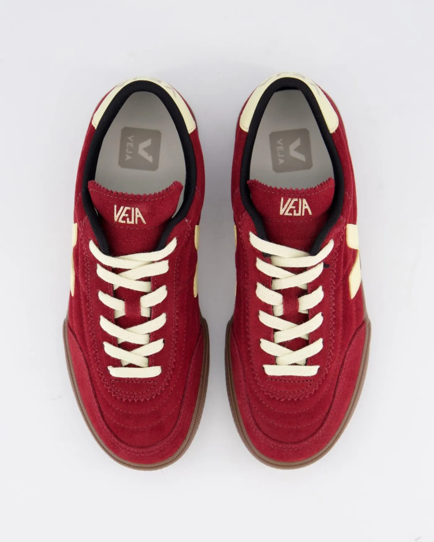 Dames Panenka Suede Sneaker Rood