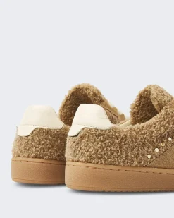 Dames Ray Owen Studs Sneaker Beige