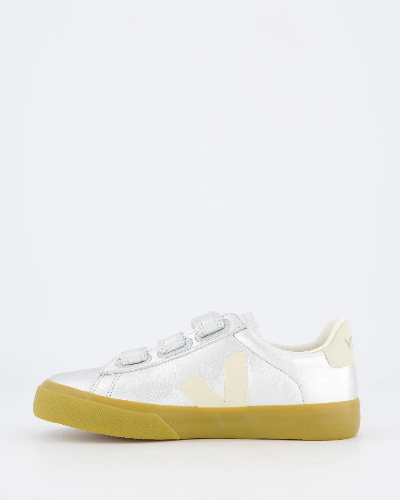 Dames Recife Leather Sneaker Metalli