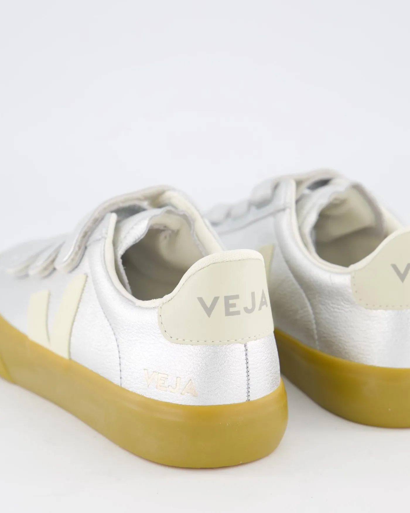Dames Recife Leather Sneaker Metalli