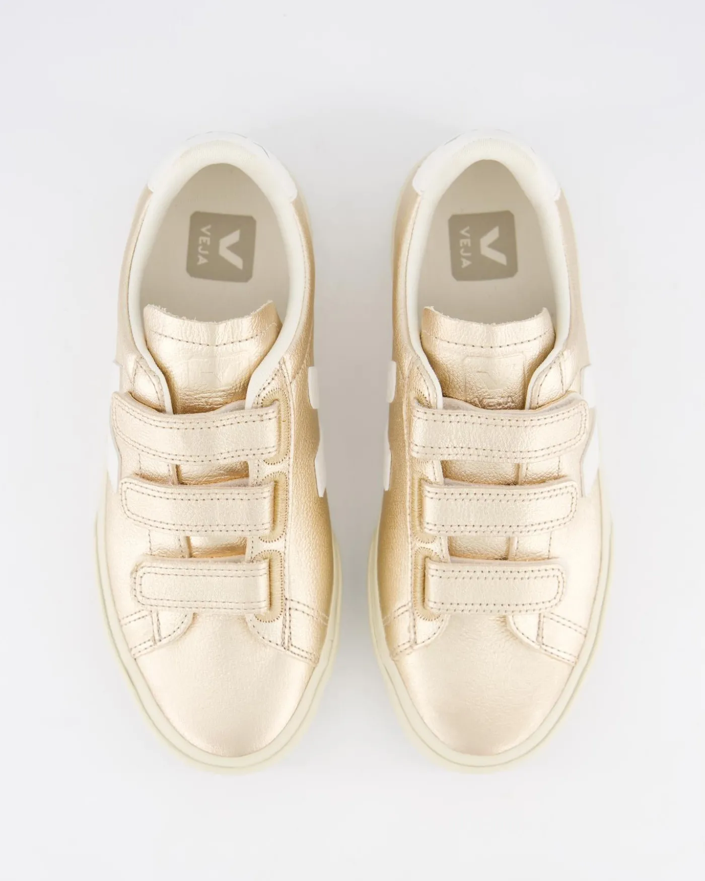 Dames Recife Sneaker Leer Goud