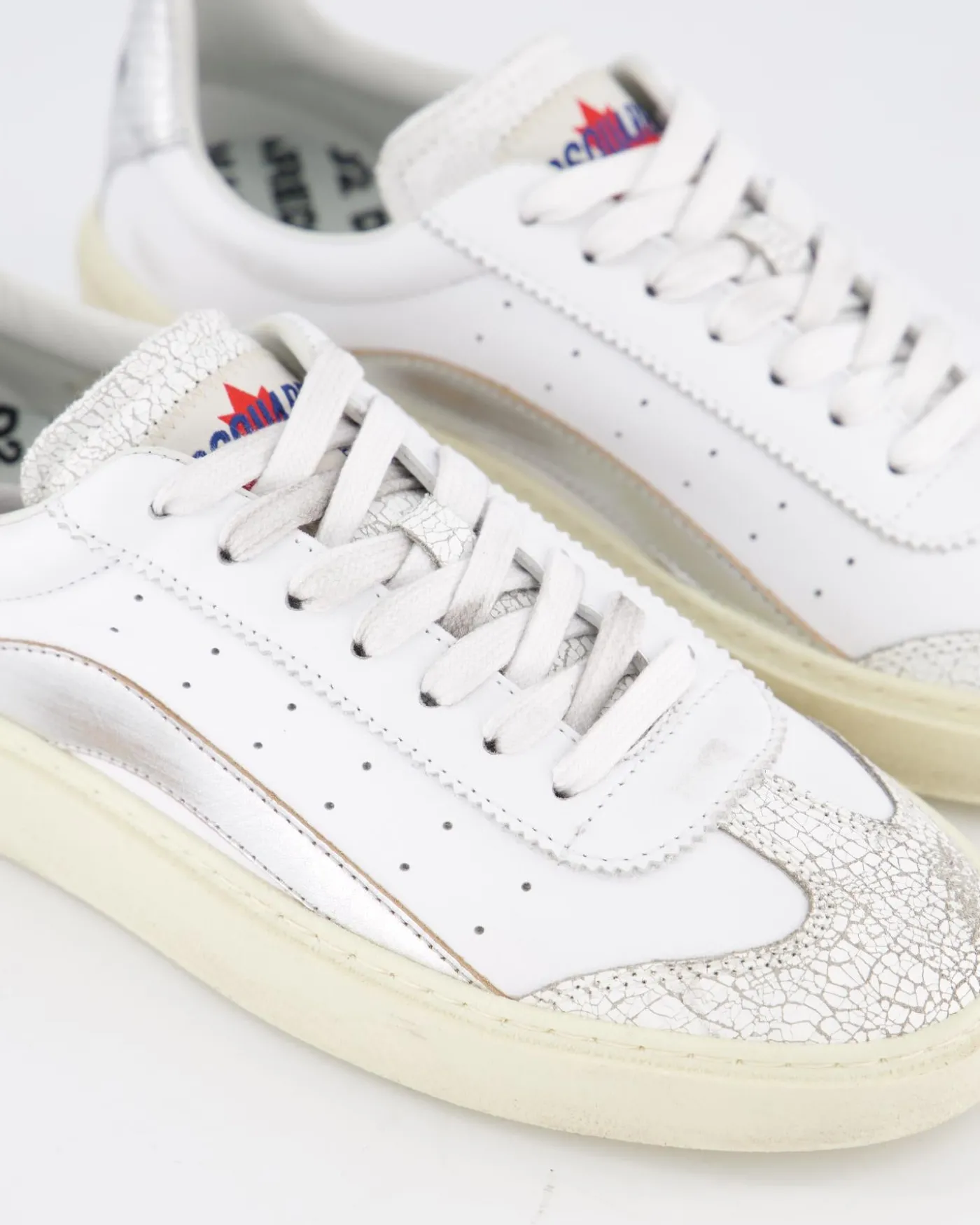 Dames Rider Sneaker Wit/Zilver