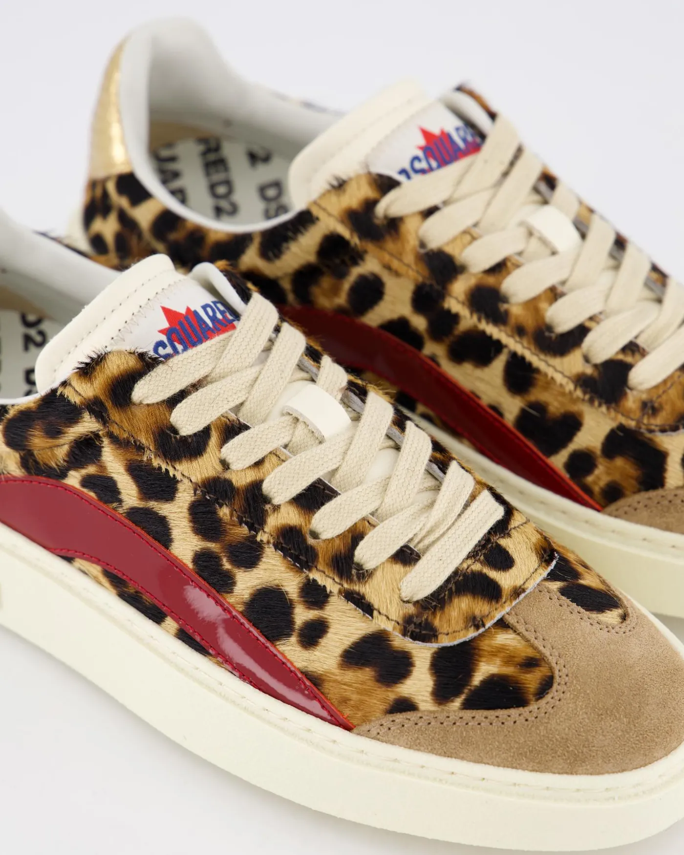 Dames Rider Sneaker Beige/Leo