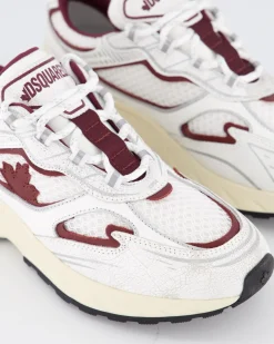 Dames Sprinter Sneaker Wit/Bordo