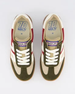 Dames Squid Olive Suede Mix