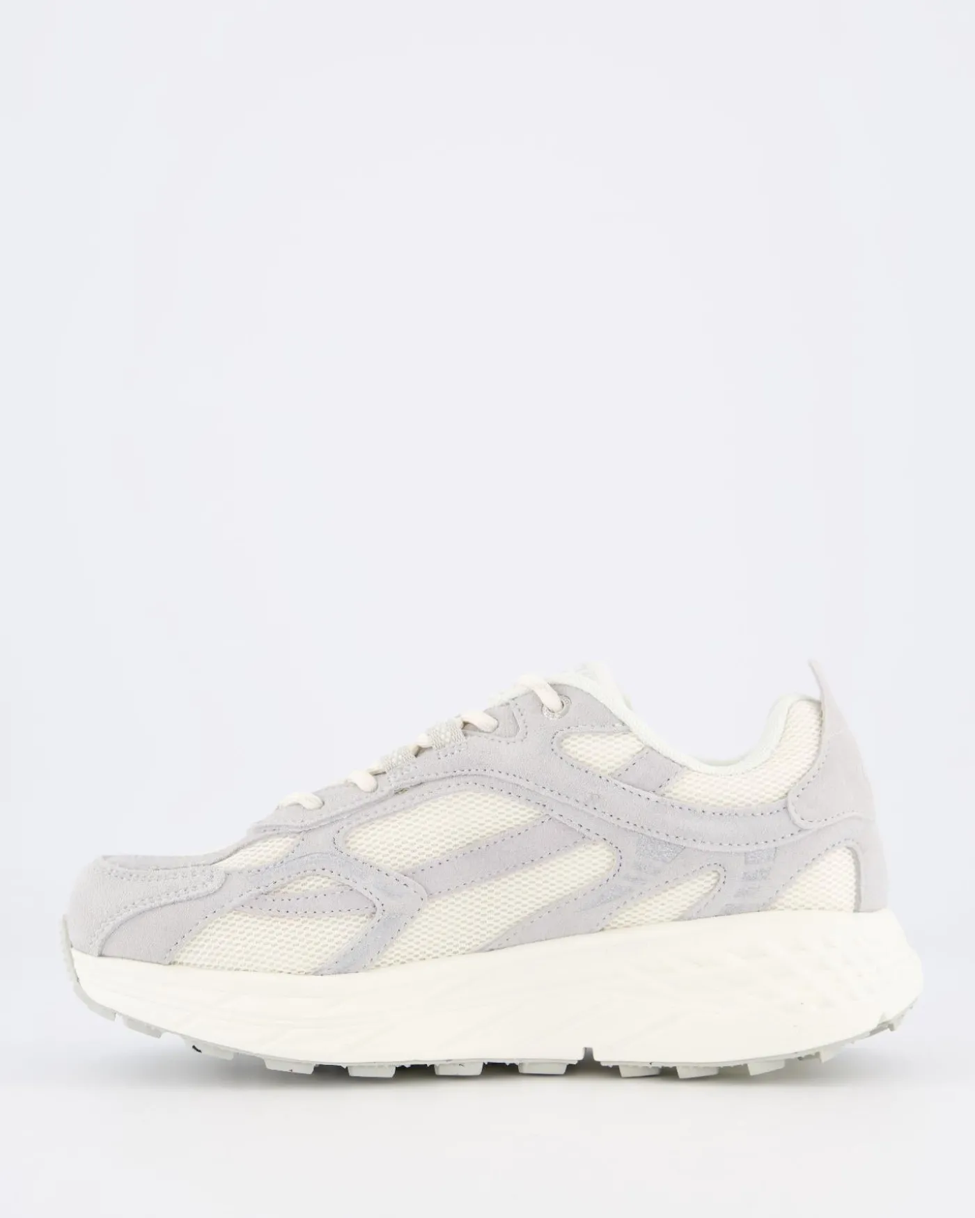 Dames The Re-Run Max Suede Grijs