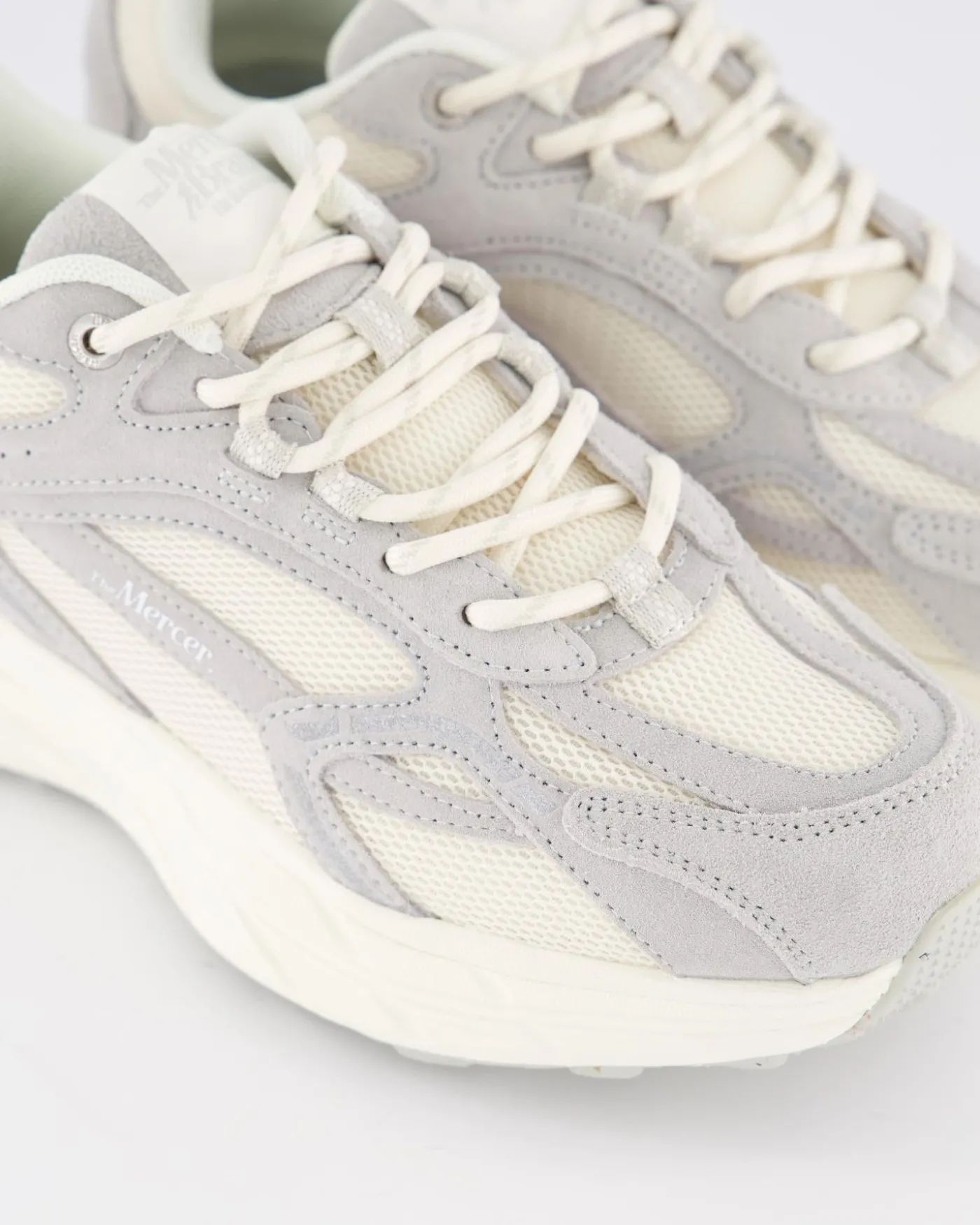 Dames The Re-Run Max Suede Grijs