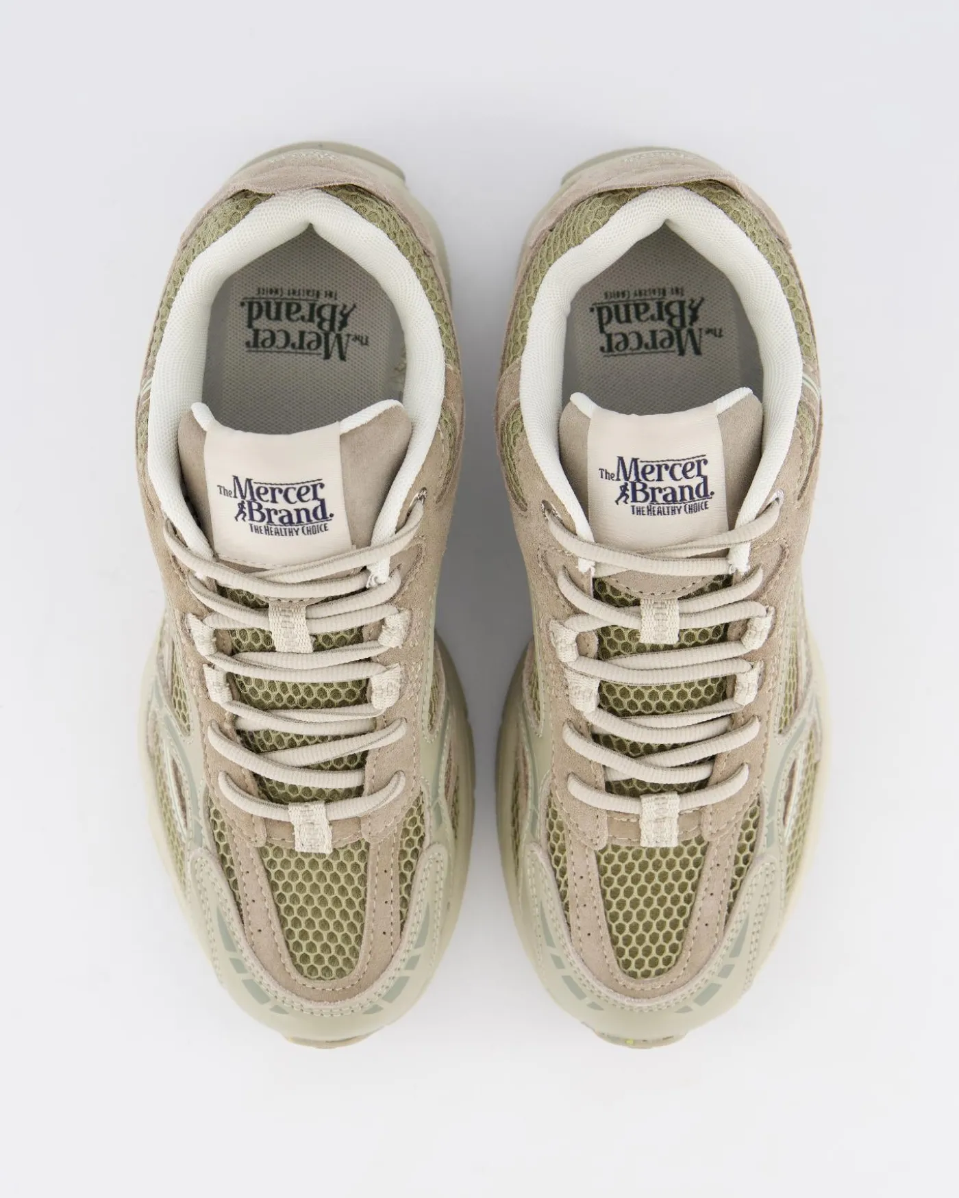 Dames The Re-Run Suede Beige