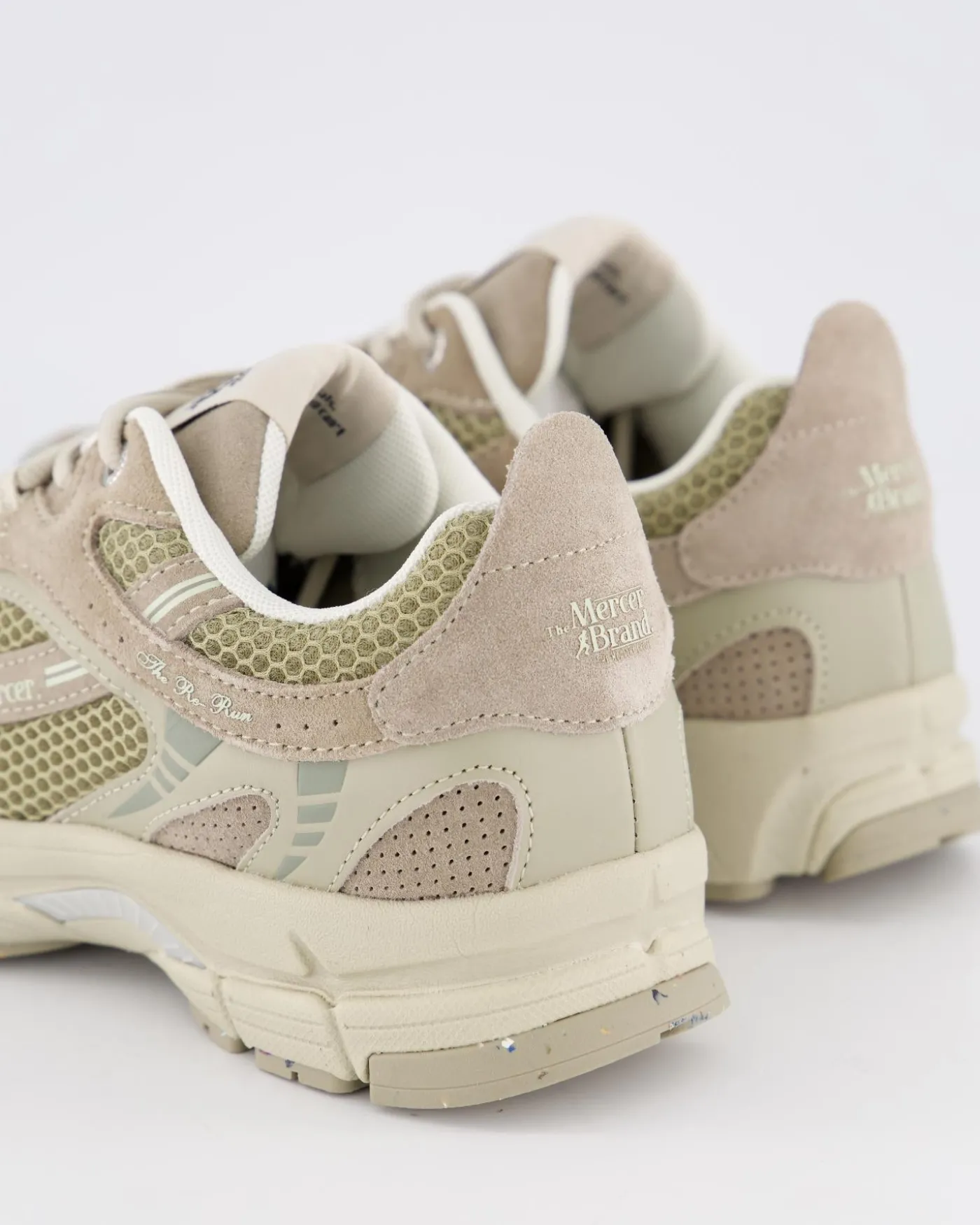 Dames The Re-Run Suede Beige