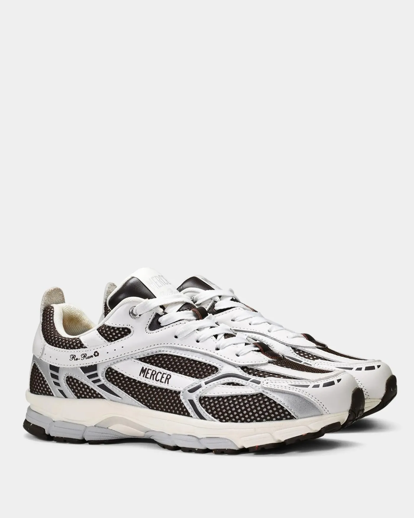 Dames The Re-Run White Silver Grijs