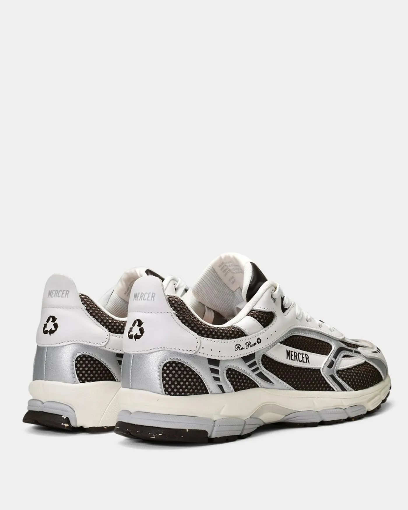 Dames The Re-Run White Silver Grijs