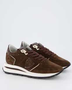 Dames Tropez Haute Sneaker Bruin