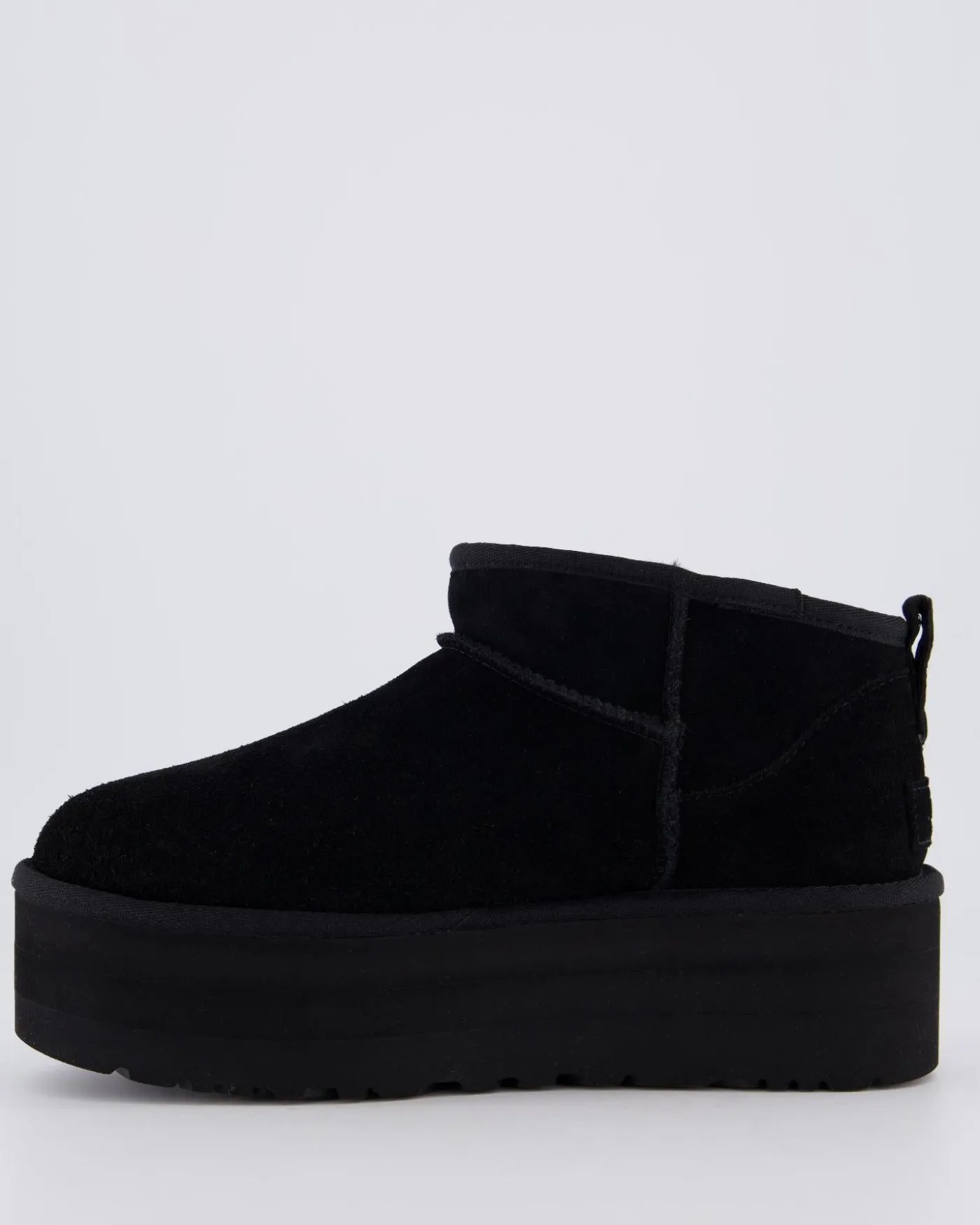 Dames Ultra Mini Platform Zwart