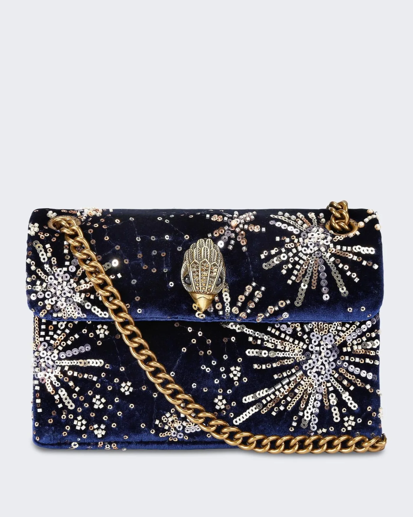 Dames Velvet Mini Kensington Blauw