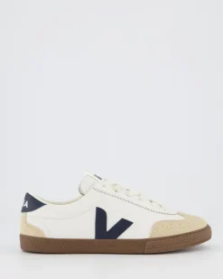 Dames Volley Sneaker Wit/Blauw