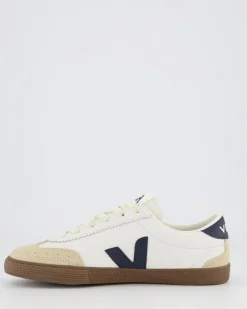 Dames Volley Sneaker Wit/Blauw