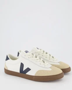 Dames Volley Sneaker Wit/Blauw