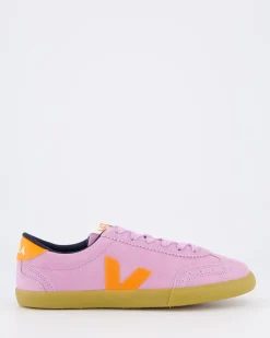 Dames Volley Suede Sneaker Roze