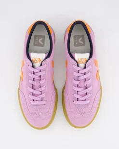 Dames Volley Suede Sneaker Roze