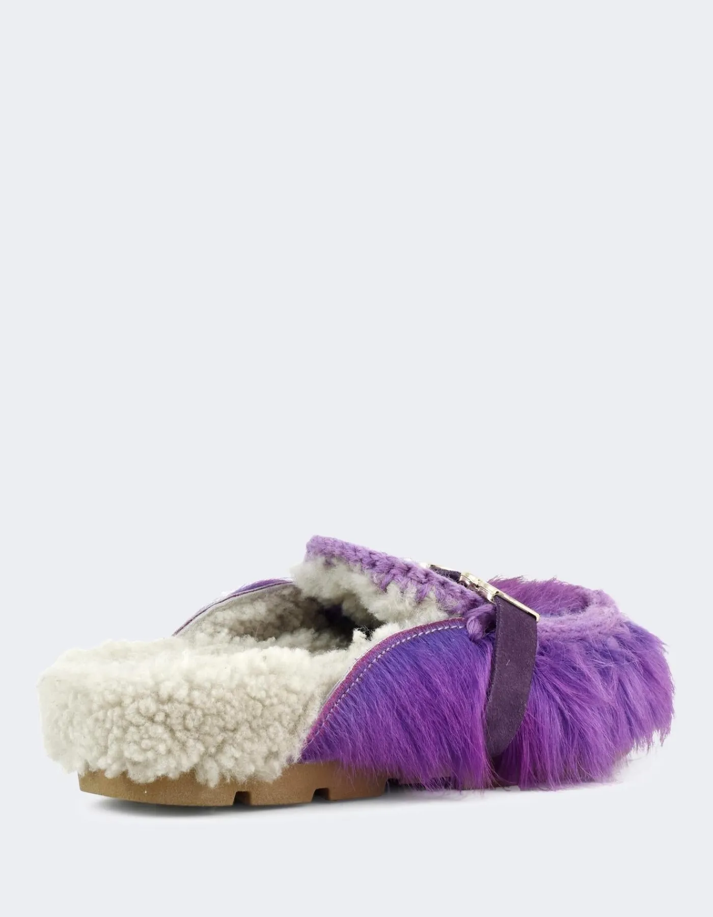Dames Winter Bio Pantoffel Paars