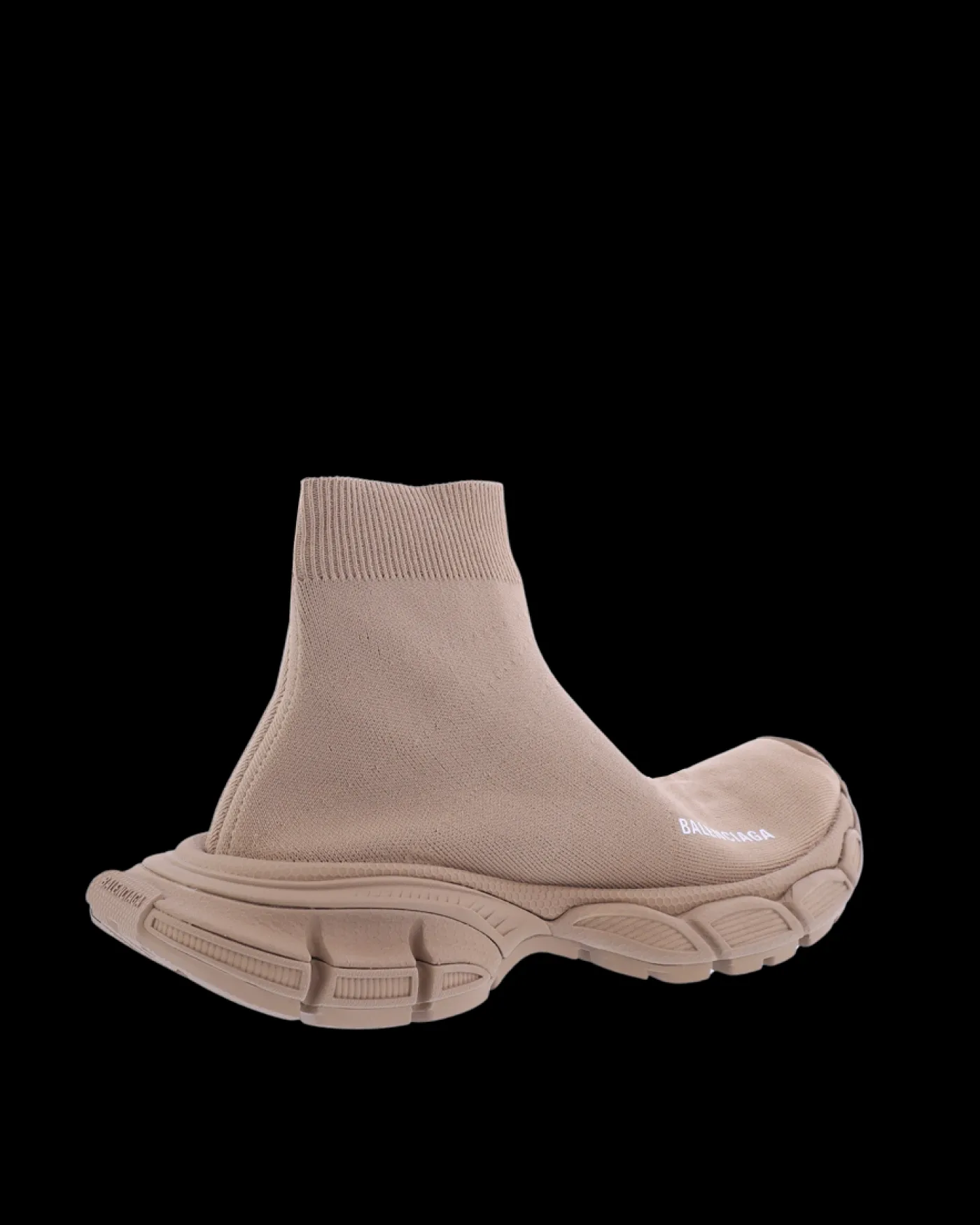 Dames 3Xl Sock Knit Beige