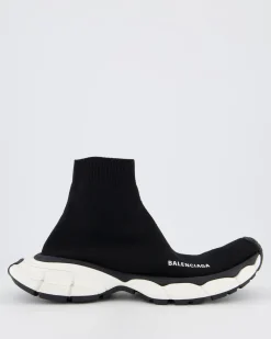Dames 3Xl Sock Knit Zwart
