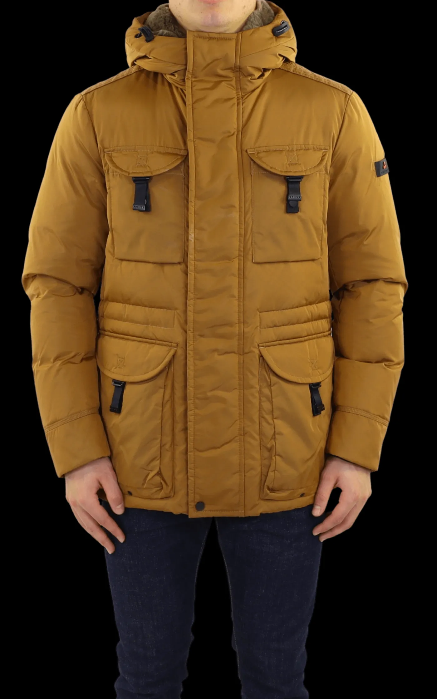 Heren Aiptek NBE 03 FUR Parka Bruin