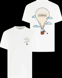 Heren Aéronautique T-Shirt Wit