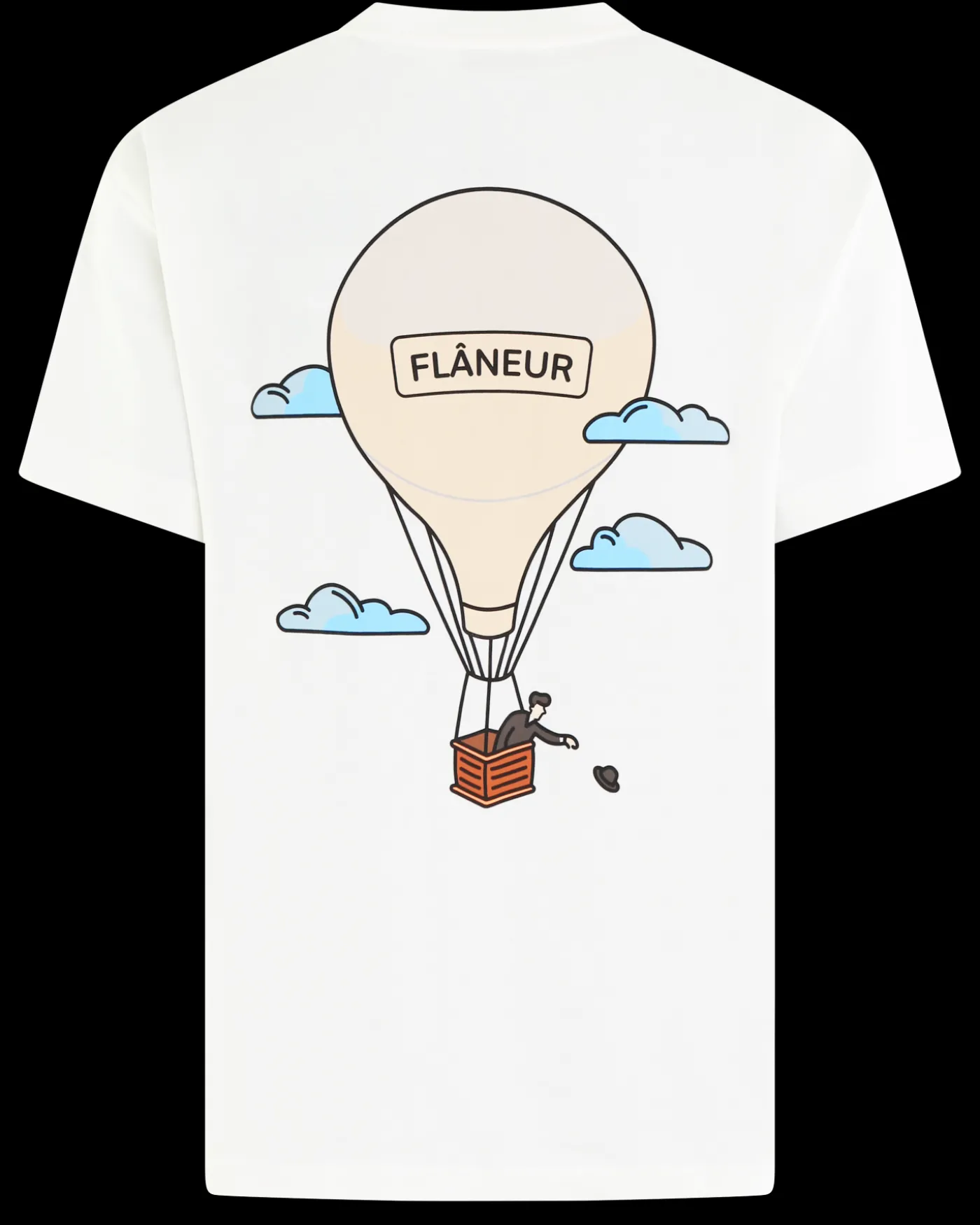 Heren Aéronautique T-Shirt Wit
