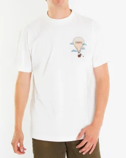 Heren Aéronautique T-Shirt Wit