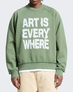 Heren Art Is Everywhere Sweater