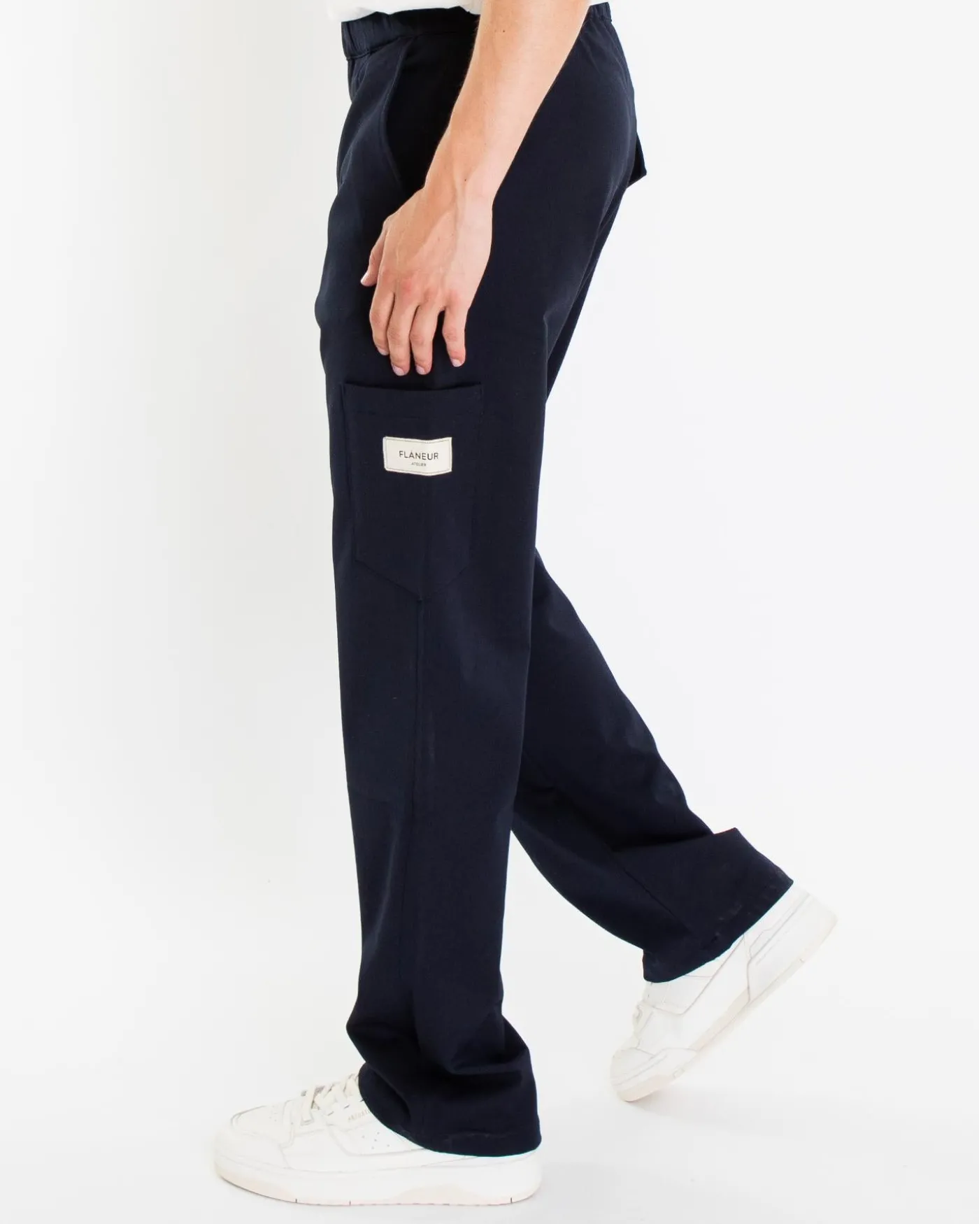Heren Atelier Tailored Trouser Blauw