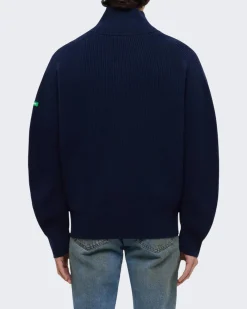 Heren Badge Knit Cardigan