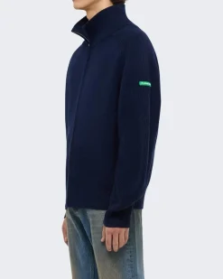 Heren Badge Knit Cardigan