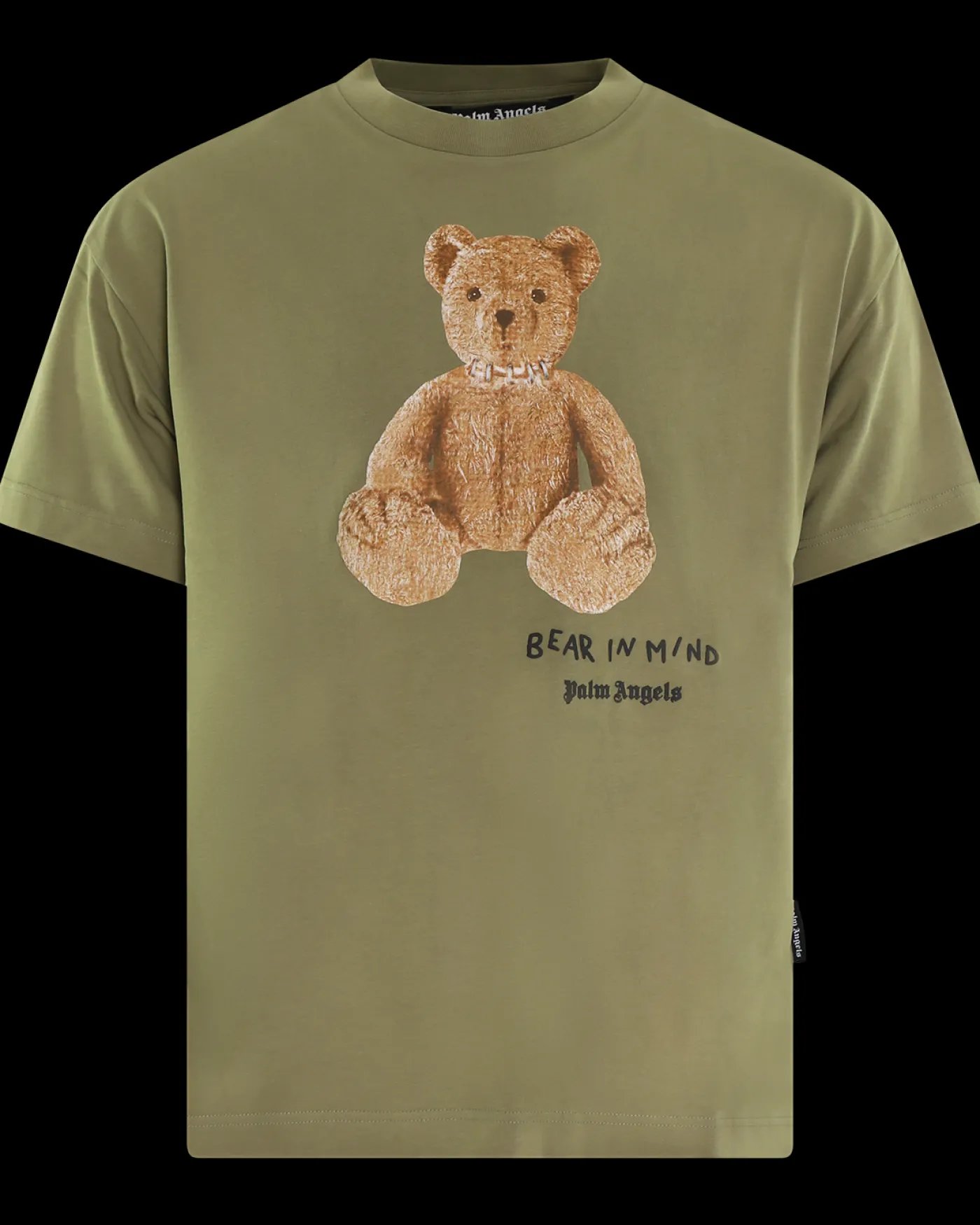 Heren Bear in Mind T-Shirt Groen