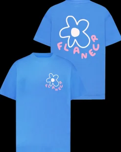 Heren Blossom T-Shirt Blauw