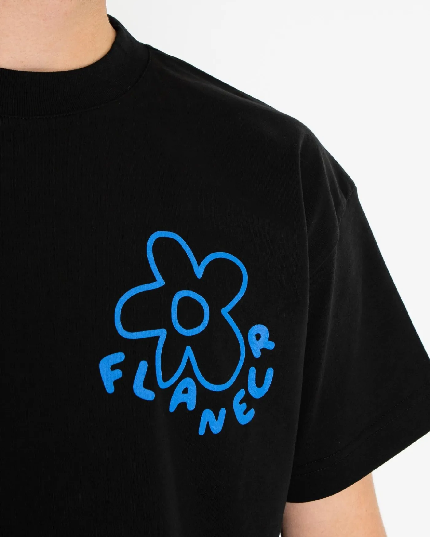 Heren Blossom T-Shirt Zwart