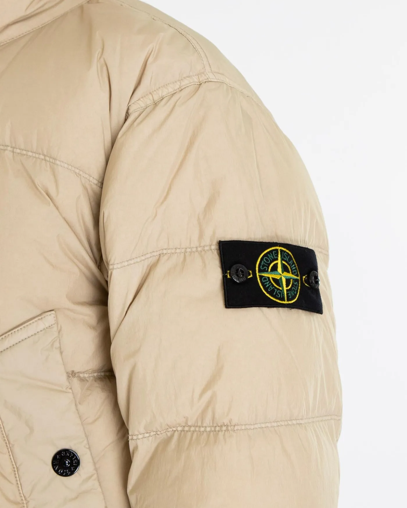 Heren Bomber Jacket Beige