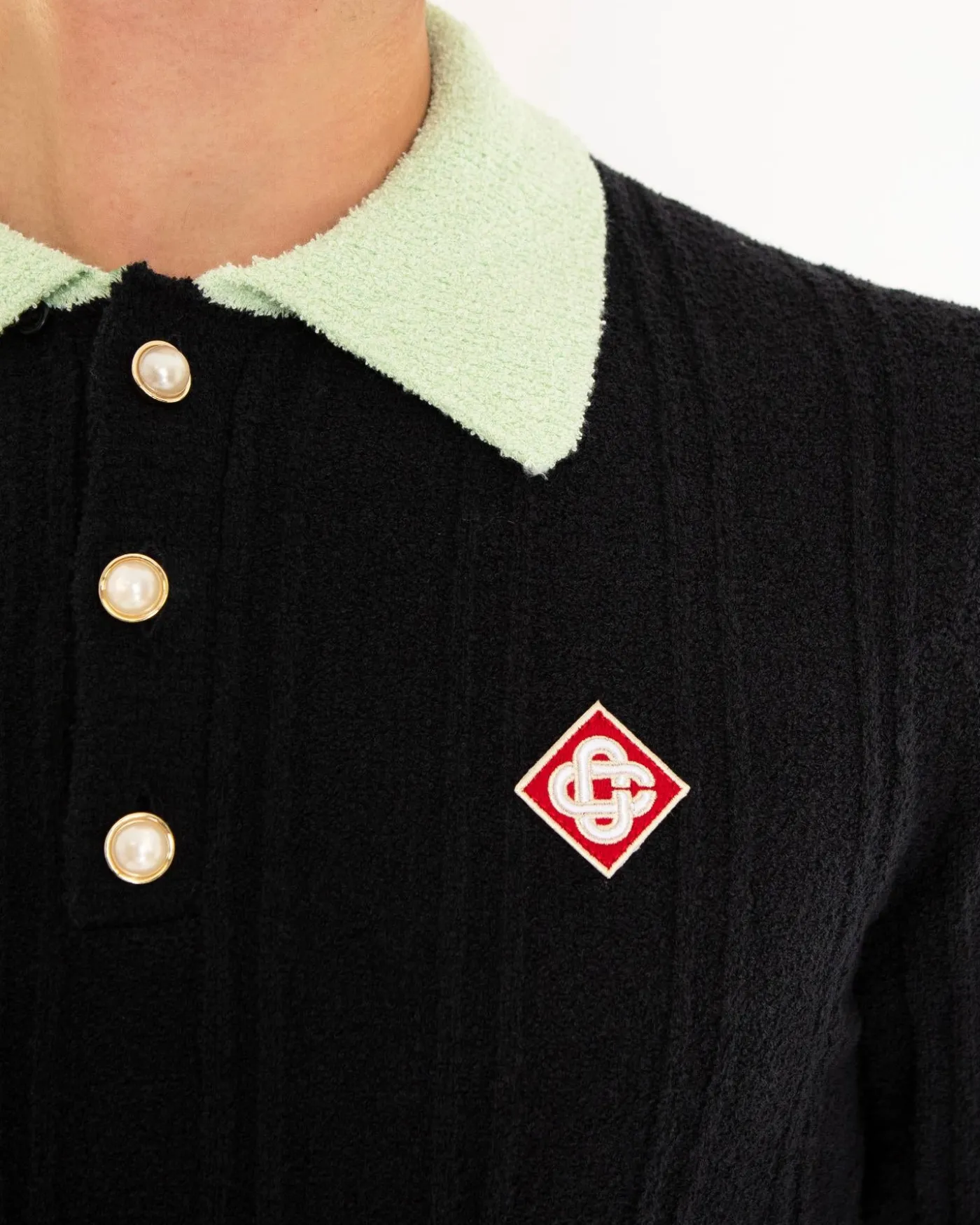 Heren Boucle Polo