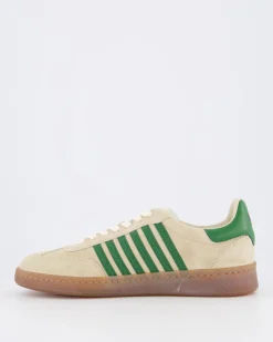 Heren Boxer Sneaker Beige/Groen